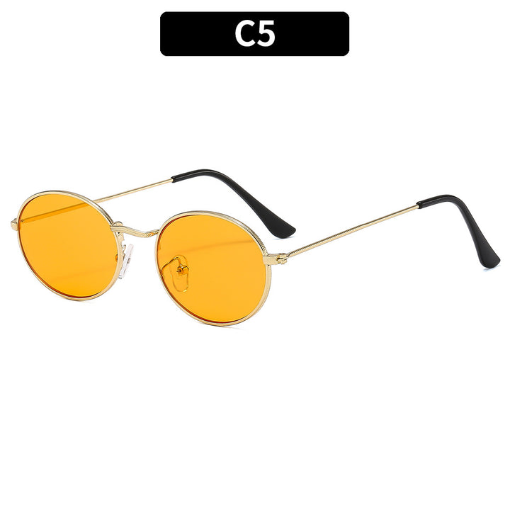 Fashionable Retro Round Sunglasses