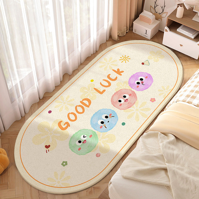 Cartoon Animal-shaped Plush Bath Mat