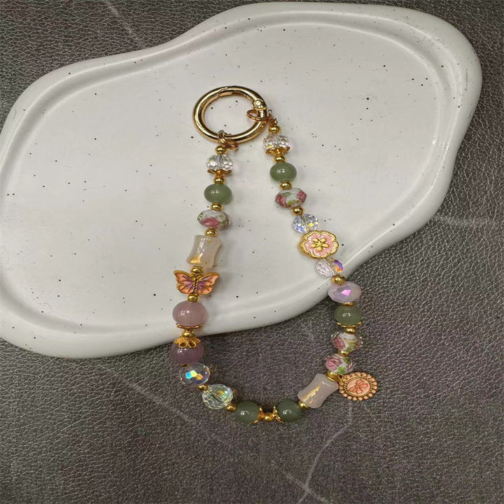 Decorative Beaded Charm Keychain Kalsten 1790135355