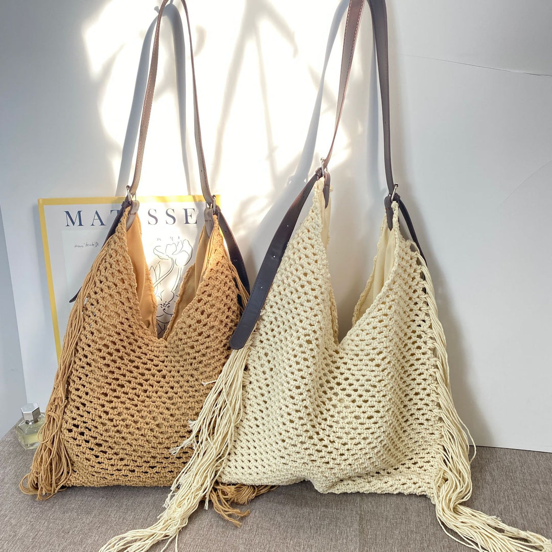Stylish Macrame Shoulder Bag Kalsten
