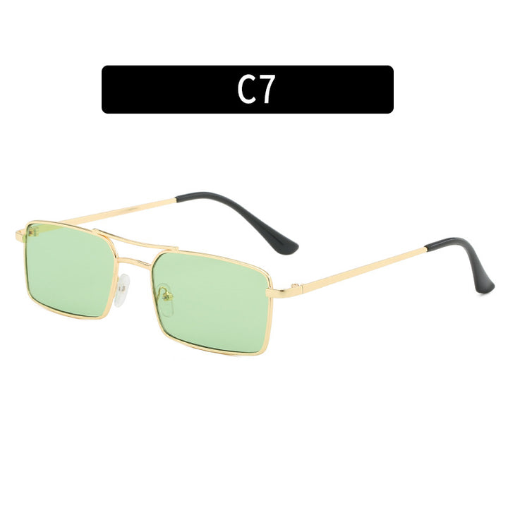 Stylish Geometric Square Frame Sunglasses