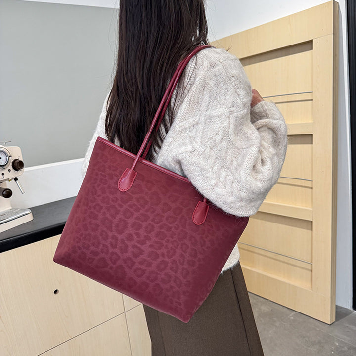 WoStylish Leopard Print Tote Bag Kalsten