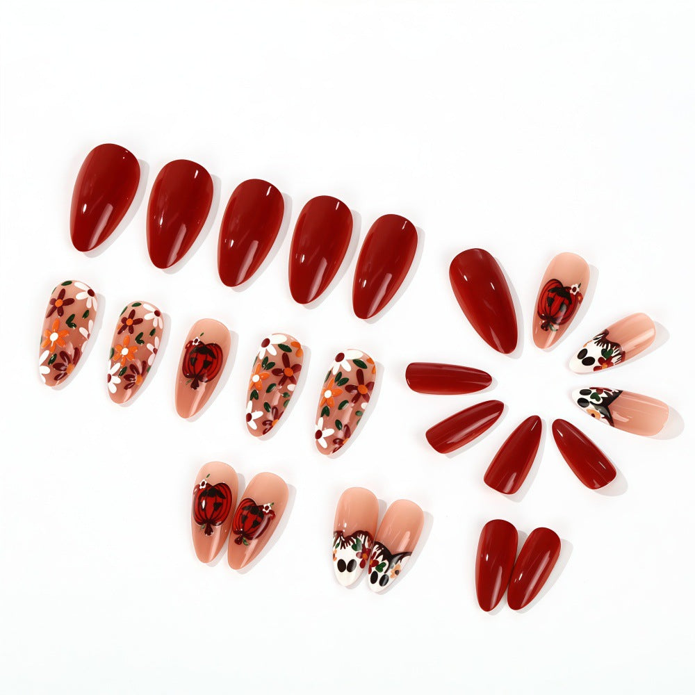 Artificial nails with autumn motifs Kalsten