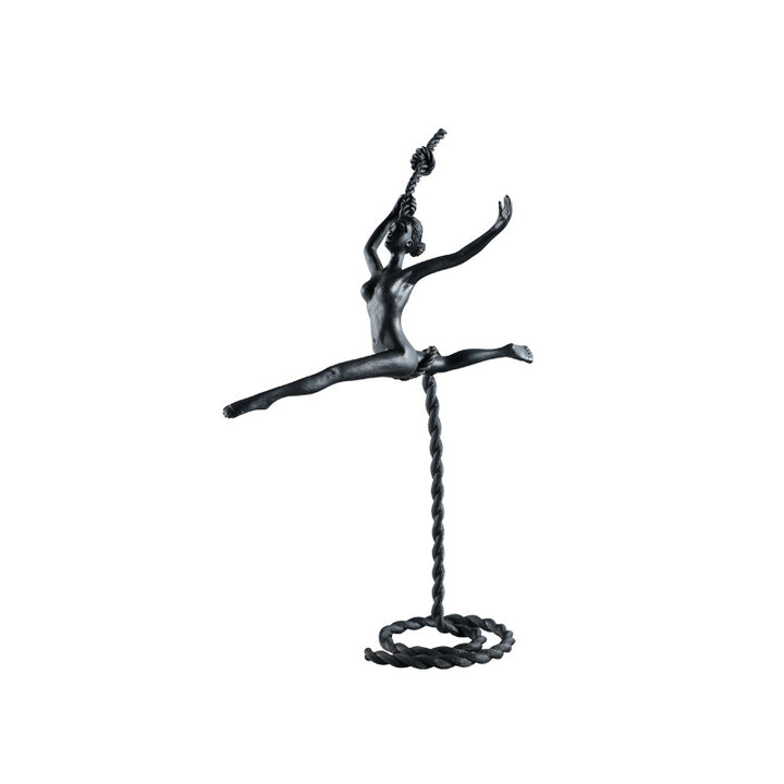 Modern Abstract Metal Plant Sculpture