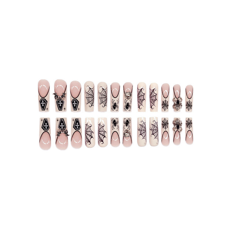 Halloween-Themed Press-On Nail Art Extensions Kalsten