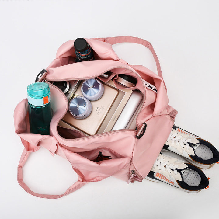 Sporty Weekend Bag With Ergonomic Carrying Handle And Versatile Compartment Setup Kalsten