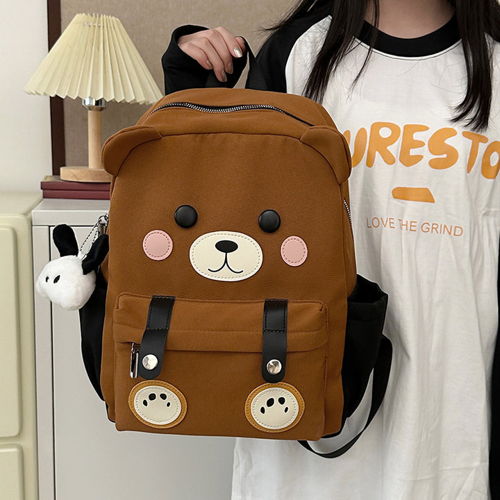 Plush backpack with bear design Kalsten
