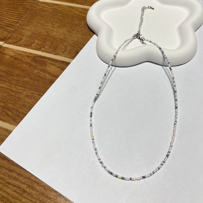 Handcrafted Beaded Choker Necklace Kalsten