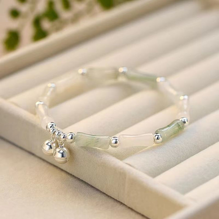Elegant Silver and Gemstone Bracelet Kalsten