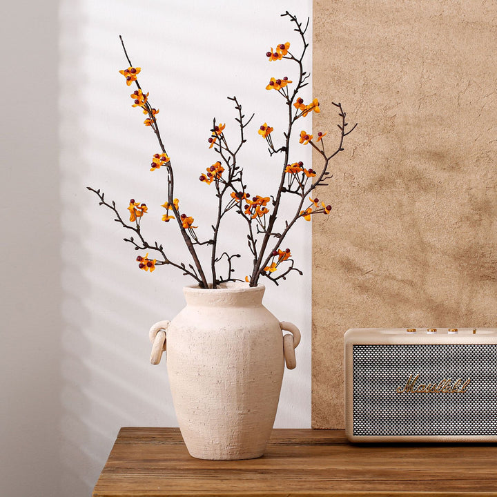 Antique ceramic vase with texture Kalsten