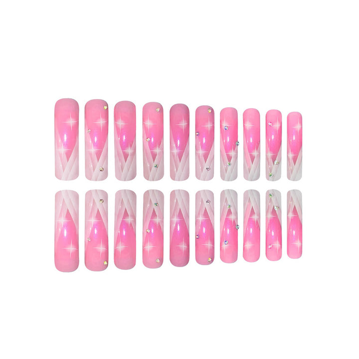 Elegant 3D Gradient Nail Art Kalsten