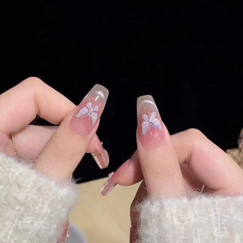 Elegant Decorative Press-On Nail Set Kalsten