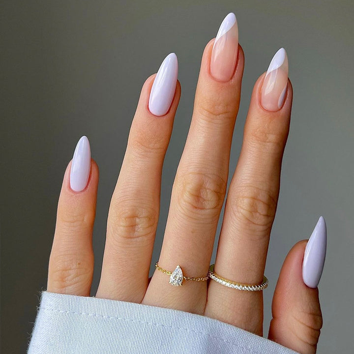 Glamorous Glittery Stiletto Press-On Nails Kalsten