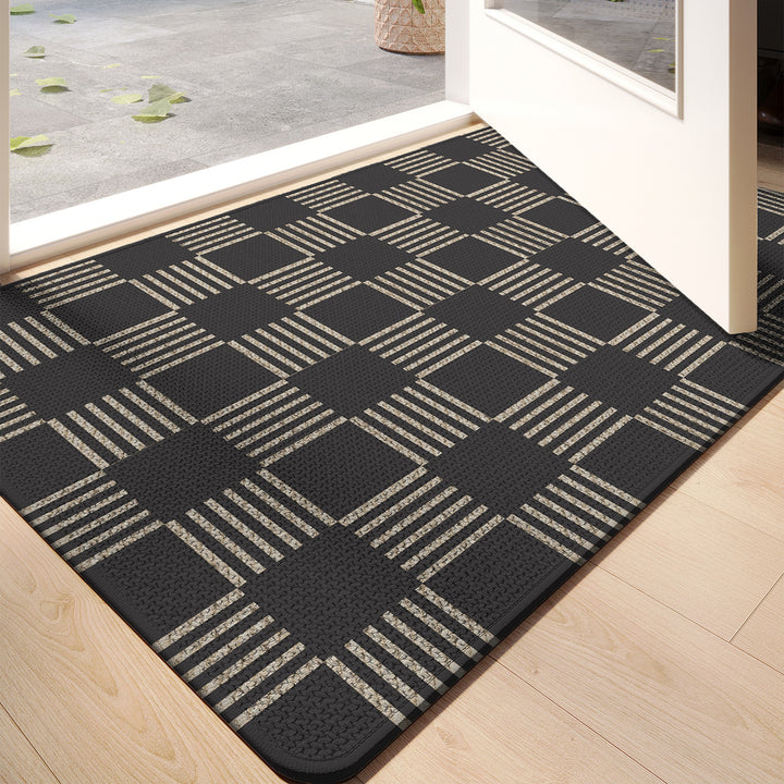Textured Indoor Entrance Mat Kalsten