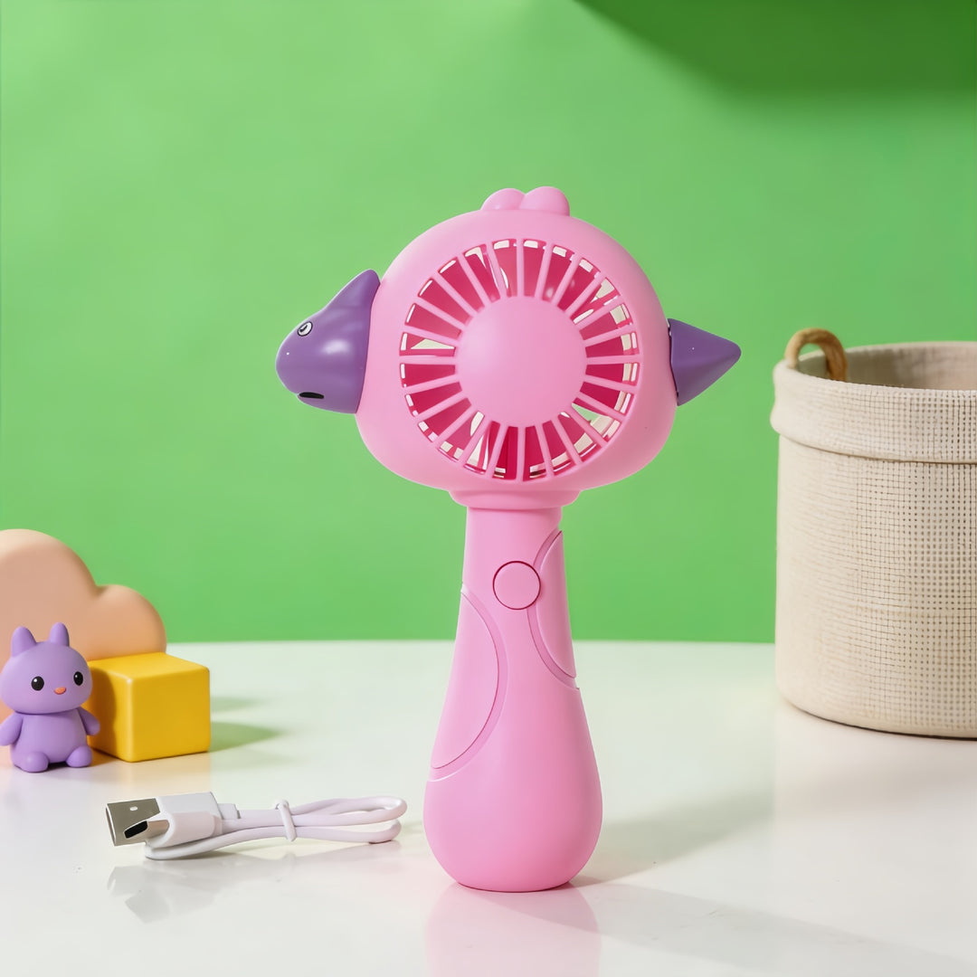 Ladies Hand Fan in Original Animal Design Kalsten