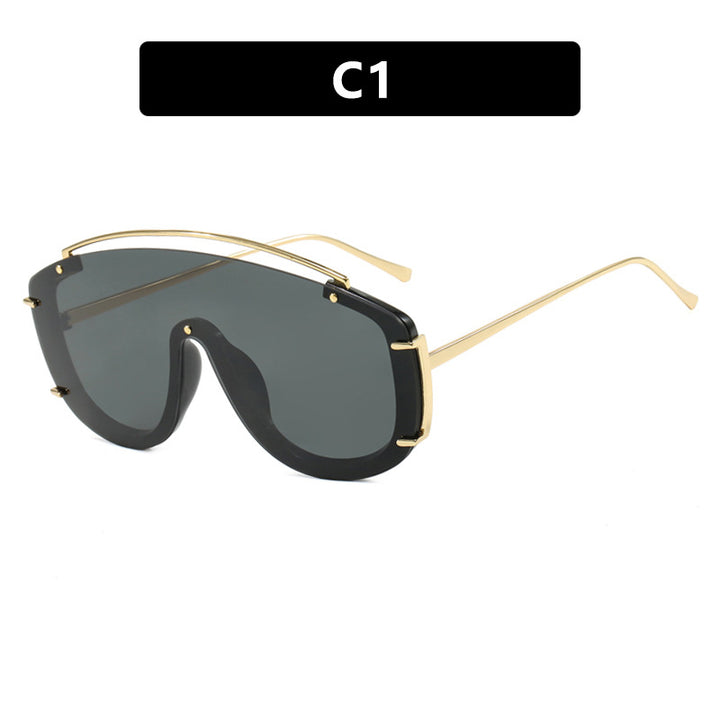 Ladies futuristic oversized sunglasses Kalsten