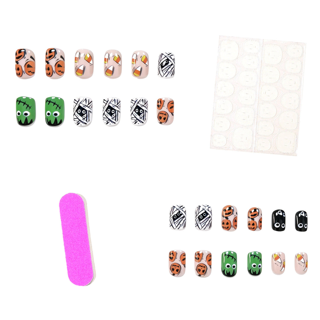 Festive Halloween Nail Art Enhancements Kalsten 1789915198