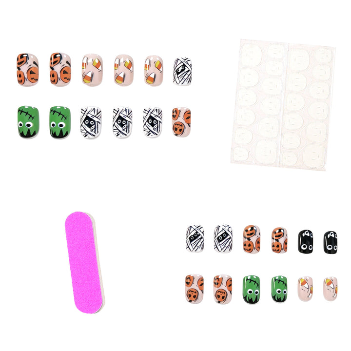 Festive Halloween Nail Art Enhancements Kalsten 1789915198