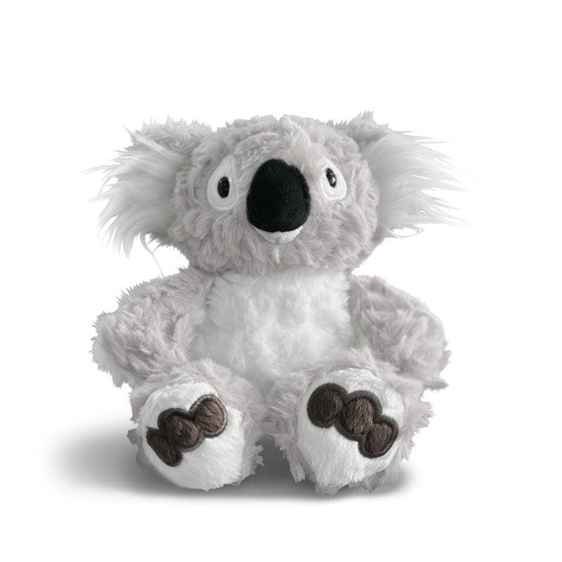 Plush Koala Sitting Cuddle Toy with Ultra-Soft Faux Fur and Embroidered Paw Pads Kalsten