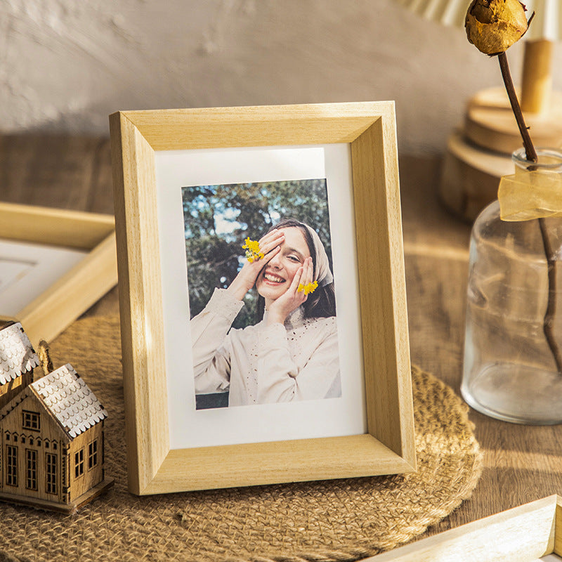 Elegant Wooden Photo Frame for Home Decor