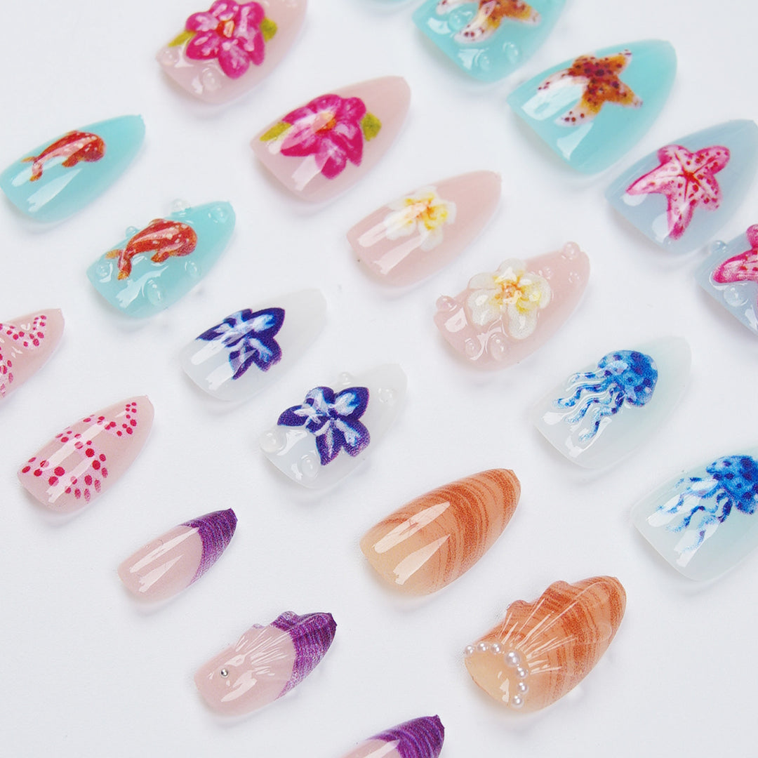 Elegant Artificial Nail Design Kalsten