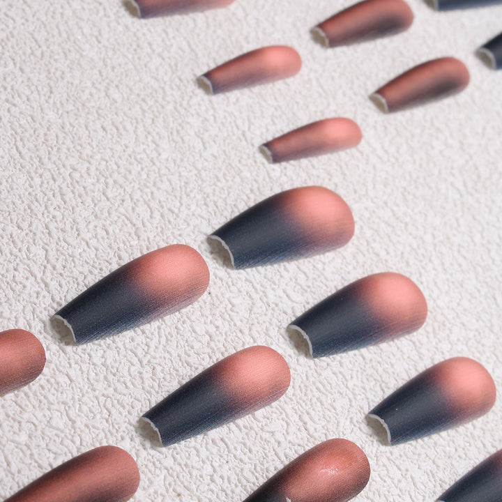 Matte Ombre Stiletto Press-On Nails Kalsten