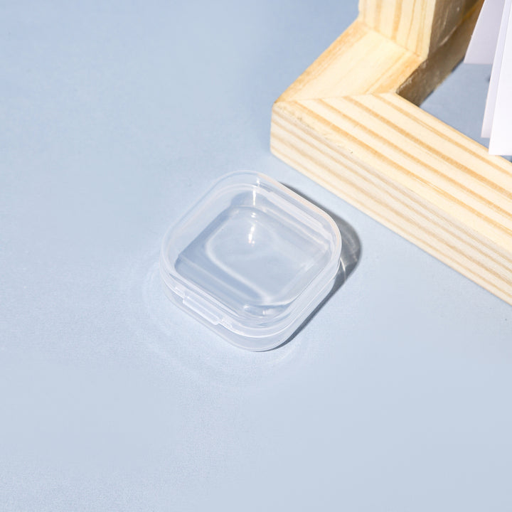 Compact Clear Pill Storage Container Kalsten
