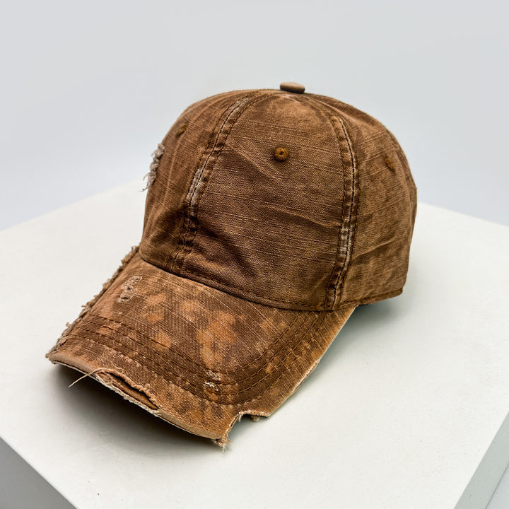 Men's Distressed Denim Baseball Hat Kalsten