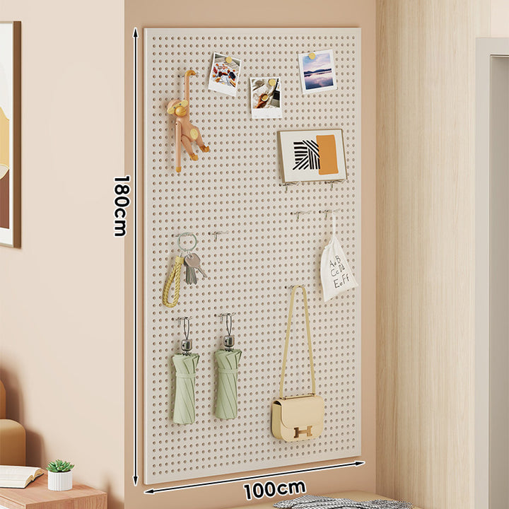 S-Shaped Offset Pegboard Utility Hooks with Support Post