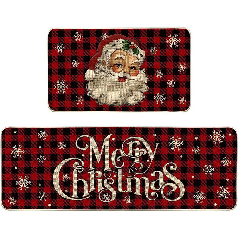 Festive Holiday Themed Doormat Kalsten