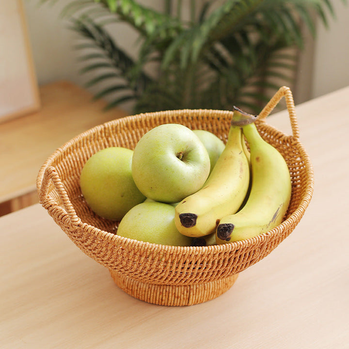 Elegant Woven Fruit Serving Bowl Kalsten