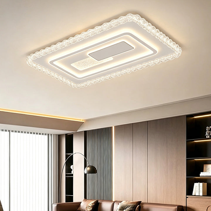 Modern Rectangular Decorative Ceiling Light