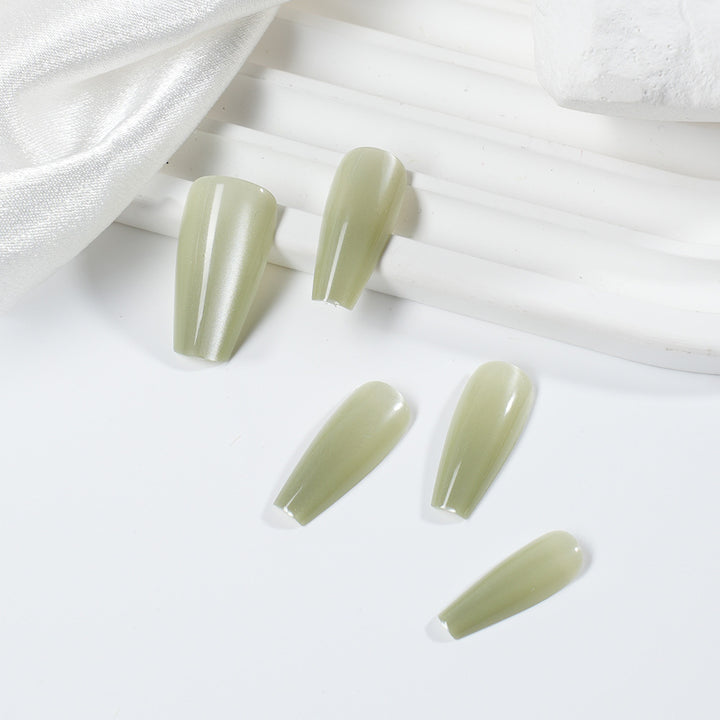 Long-Lasting Glossy Press-On Nail Set Kalsten