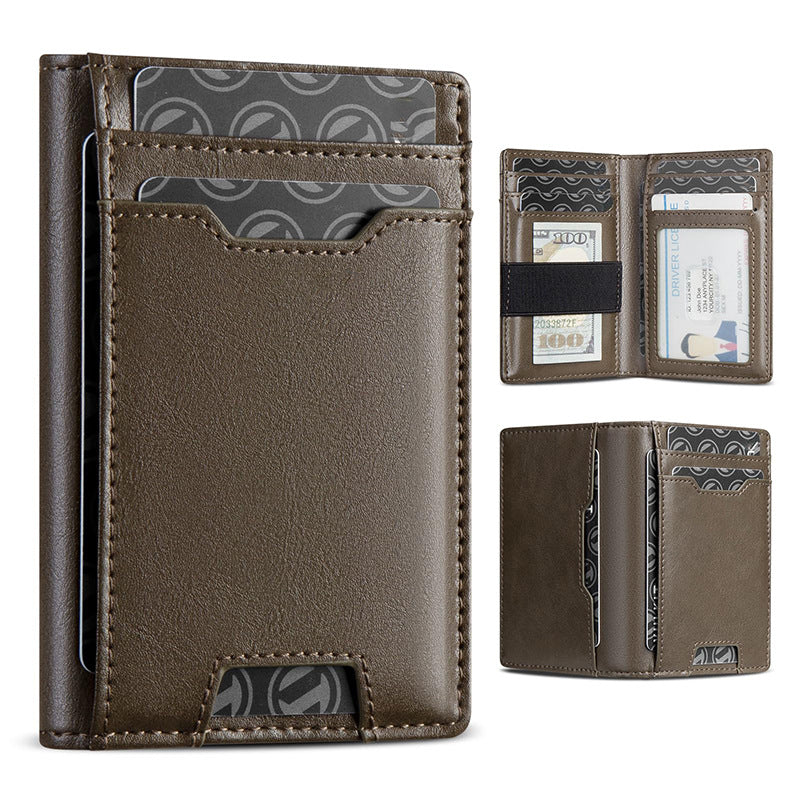 Sleek Multi-Pocket Leather Wallet Kalsten