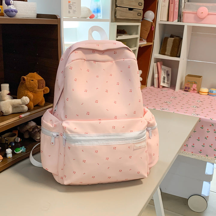 Stylish Floral Patterned Backpack