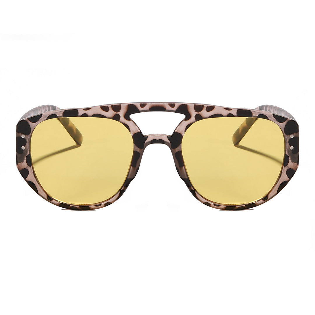 Women's oversized sunglasses with modern, textured frame Kalsten