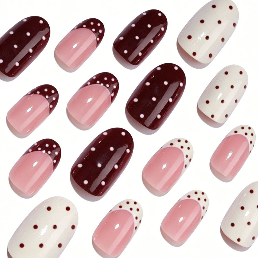 Chic Polka Dot Nail Art Set Kalsten