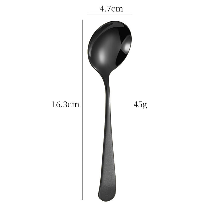 Elegant Dessert Spoon with High-Quality and Non-Slip Grip Design Kalsten