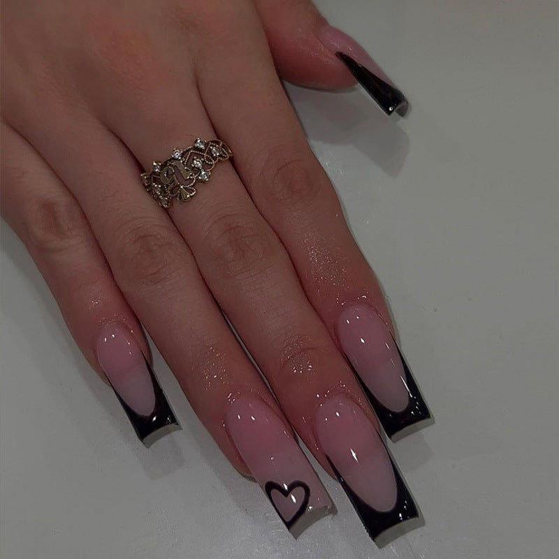 Glamorous Glittery Stiletto Press-On Nails Kalsten