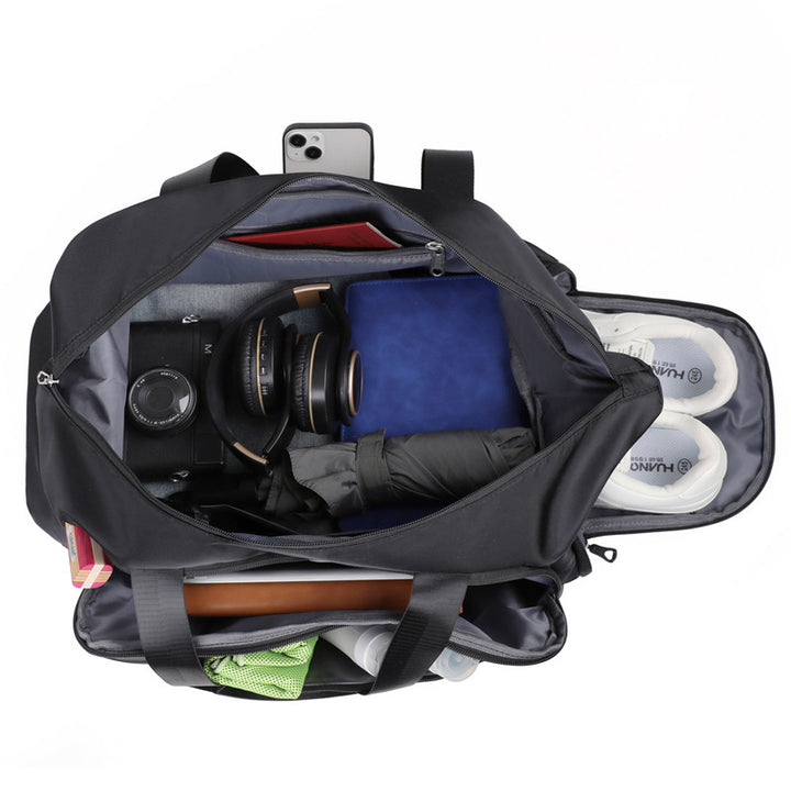 Men's Sporty Travel Bag with Multifunctional Compartments Kalsten