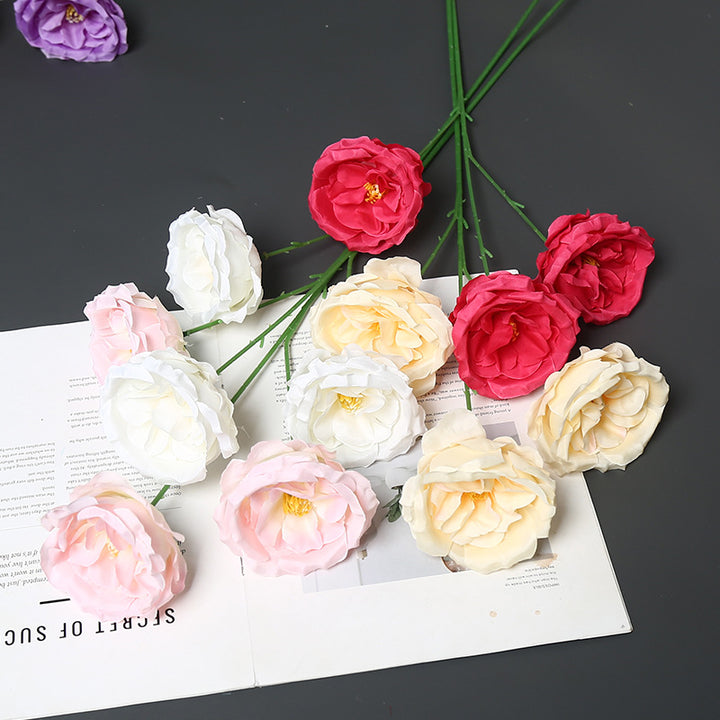 Elegant Silk Floral Stem for Home Decor Display