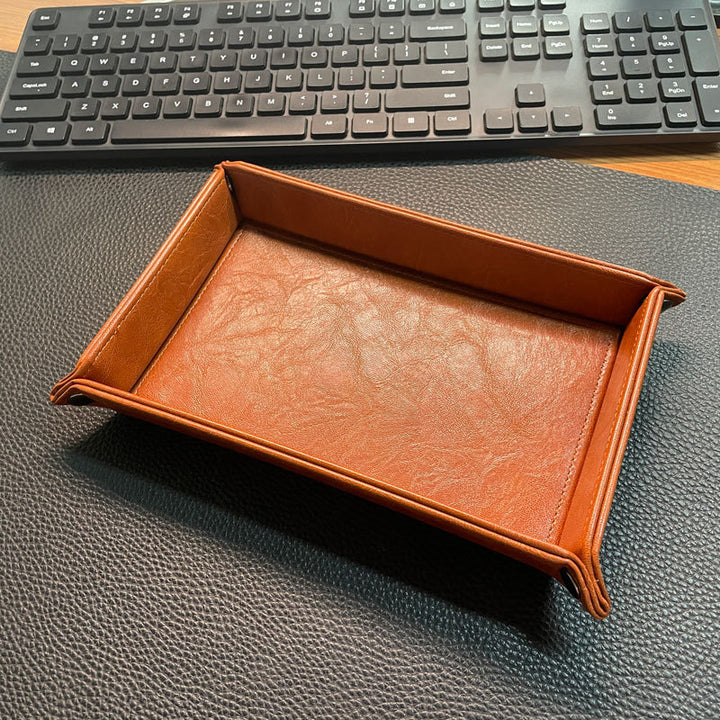 Stylish Leather Organizer Tray kalsten