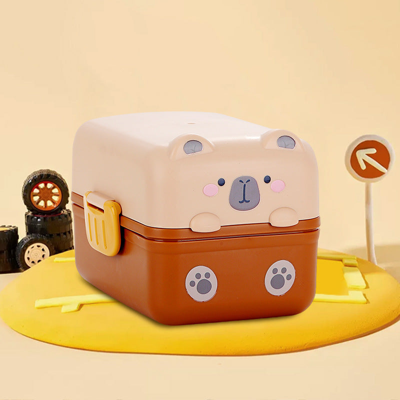 Cute Animal-Themed Bento Lunch Container