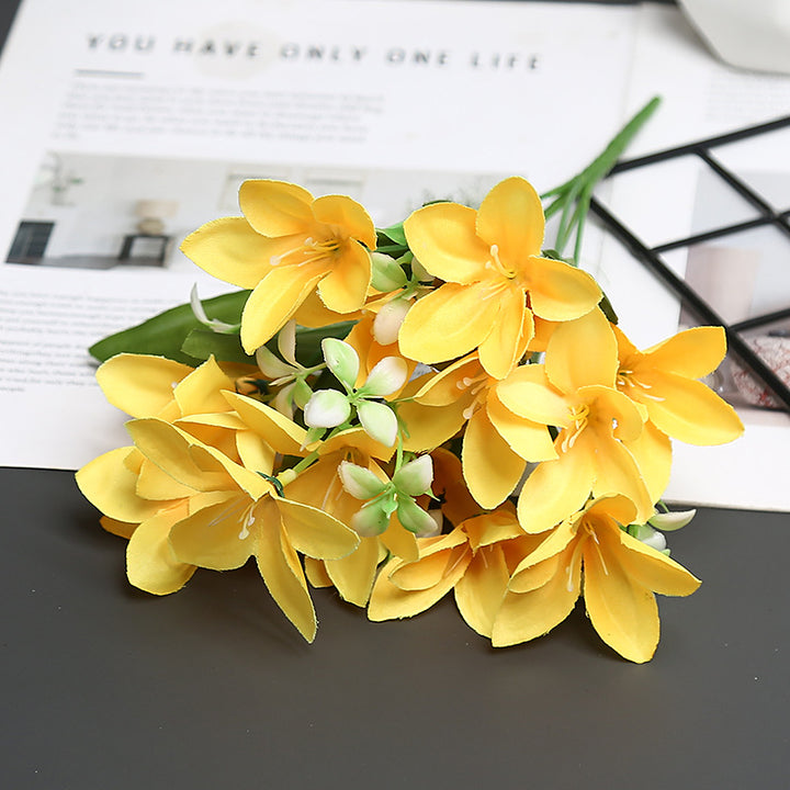 Decorative Realistic Flower Bouquet for Home Decor