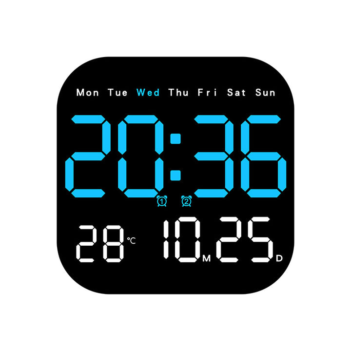 Digital Multi-Function Alarm Clock with Temperature and Date Display Kalsten