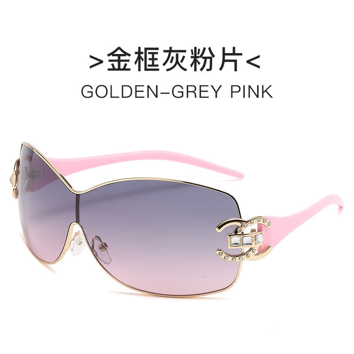 Women's fashion sunglasses with extravagant design and sparkling accents Kalsten