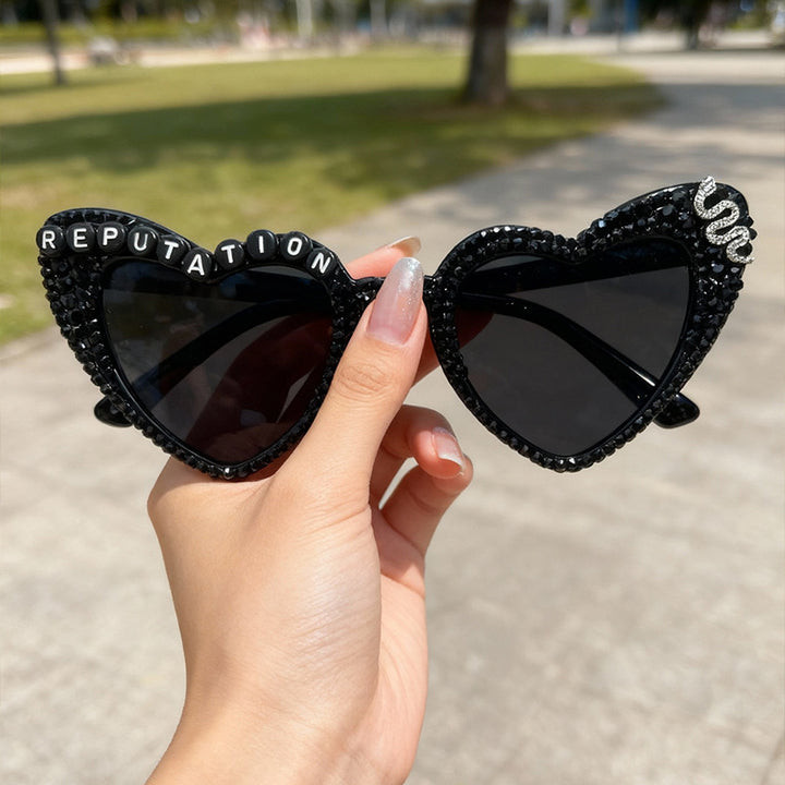 Statement Heart-Shaped Sunglasses Kalsten 1787141240
