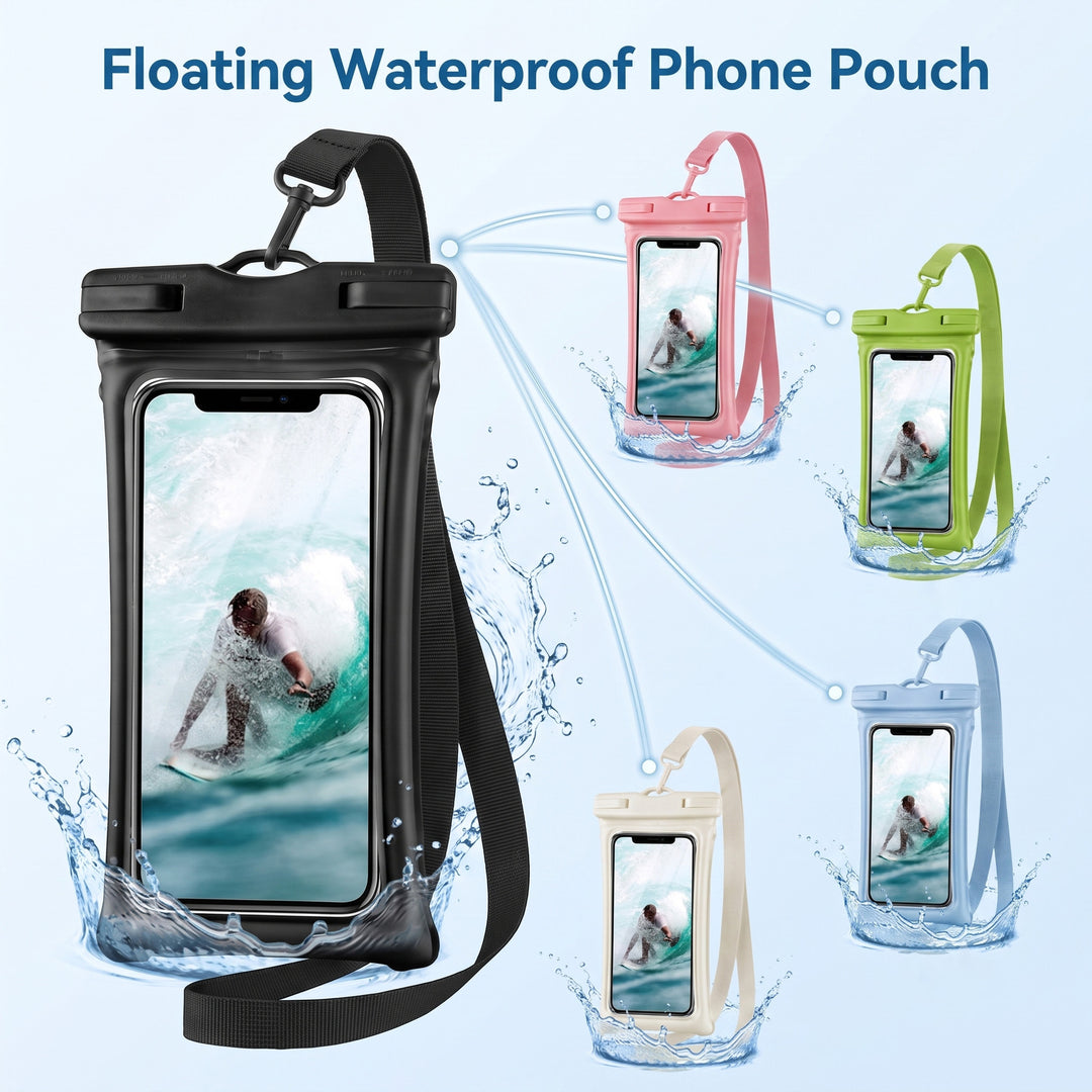 Waterproof smartphone holder with carrying strap Kalsten