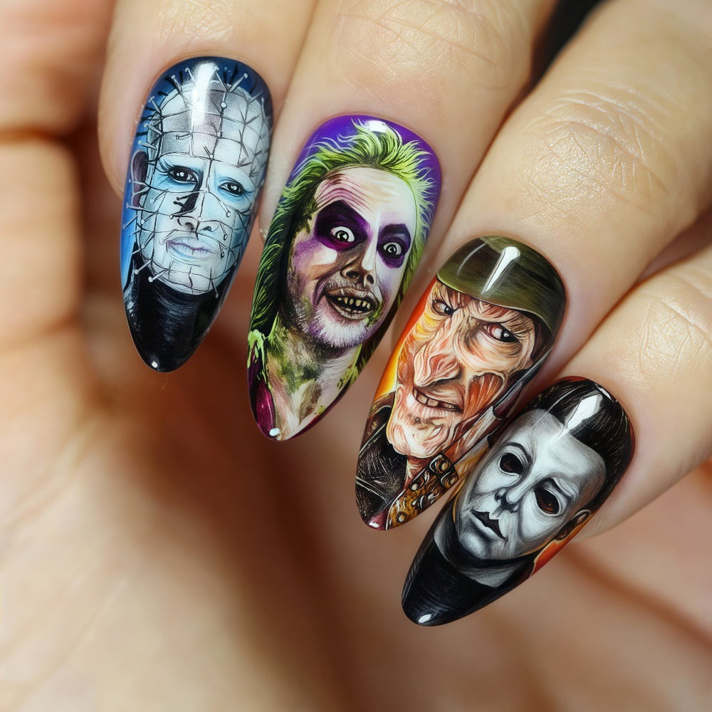 Creative Halloween Art Nails Set Kalsten