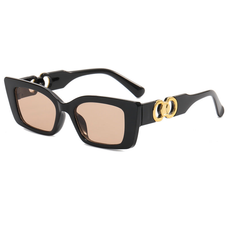 Women's Rectangular Designer Sunglasses with Luxurious Accents Kalsten